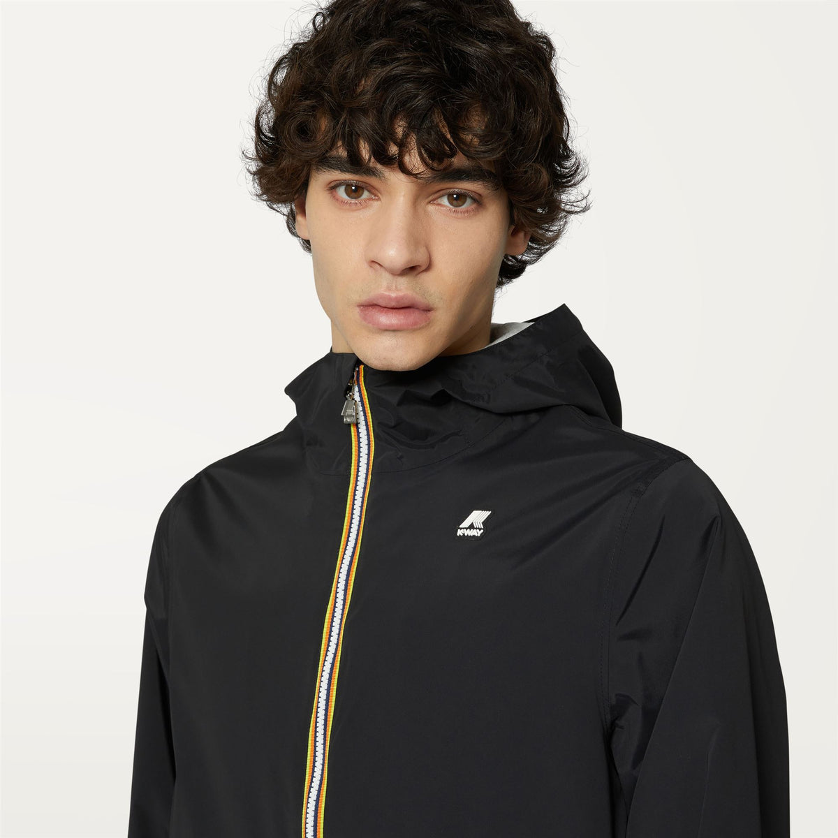 Jackets_MAN_JACK  STRETCH NYLON JERSEY_Short_Black Pure - Commercial 7
