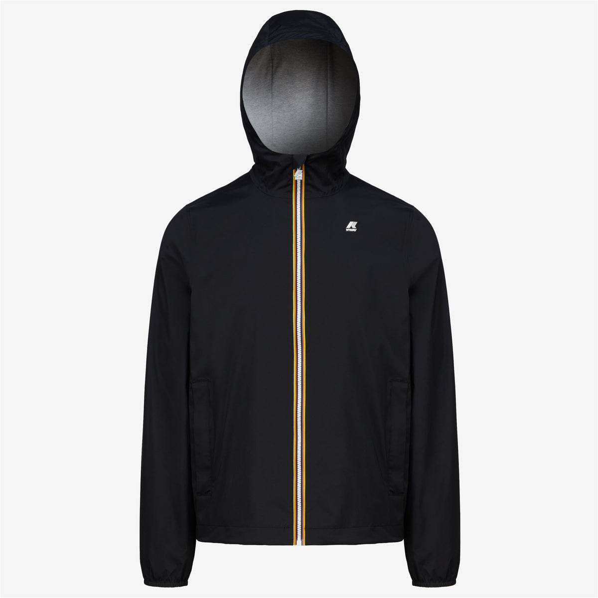 Jackets_MAN_JACK  STRETCH NYLON JERSEY_Short_Black Pure - Commercial 1