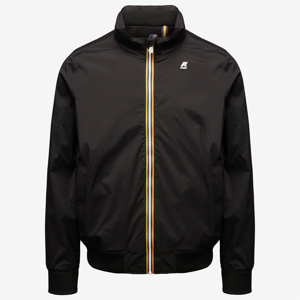 Jackets_MAN_AMAURY  STRETCH NYLON JERSEY_Short_Black Pure - Commercial 1