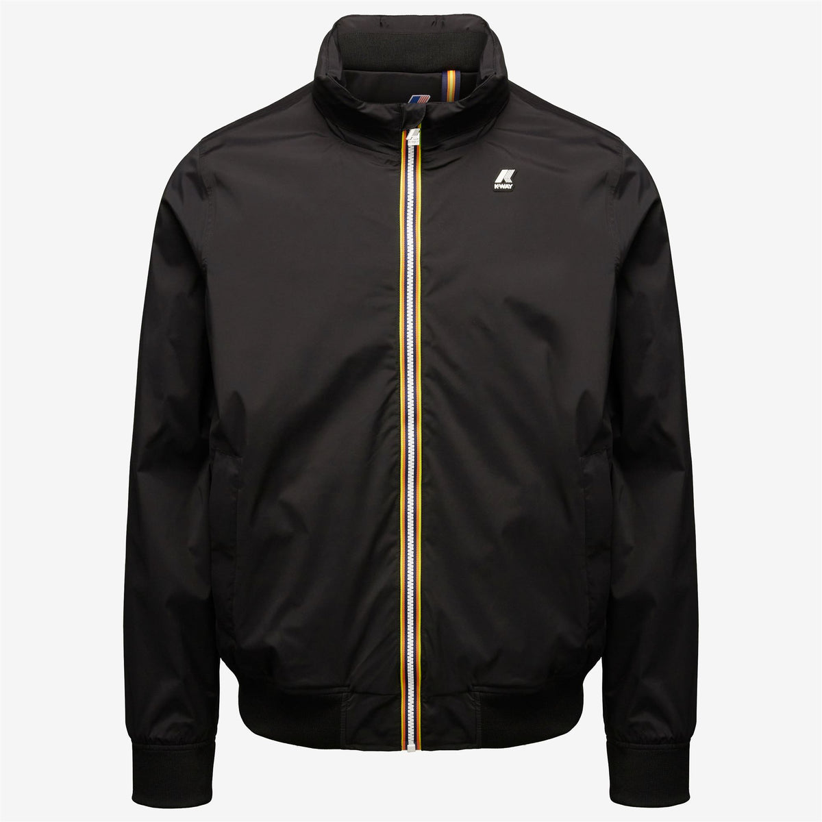 Jackets_MAN_AMAURY  STRETCH NYLON JERSEY_Short_Black Pure - Commercial 1