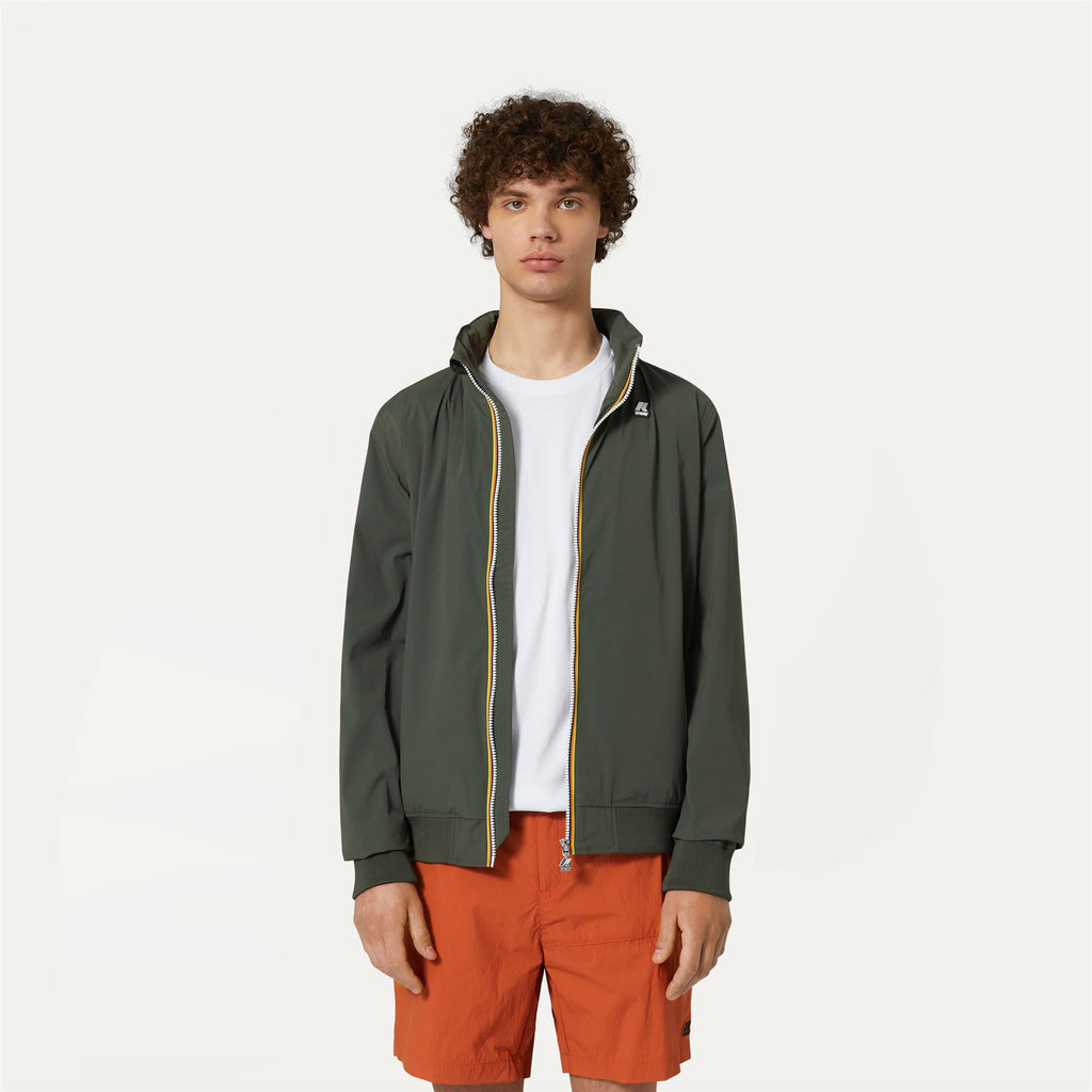 Jackets_MAN_AMAURY  STRETCH NYLON JERSEY_Short_GREEN BLACKISH - Commercial 4
