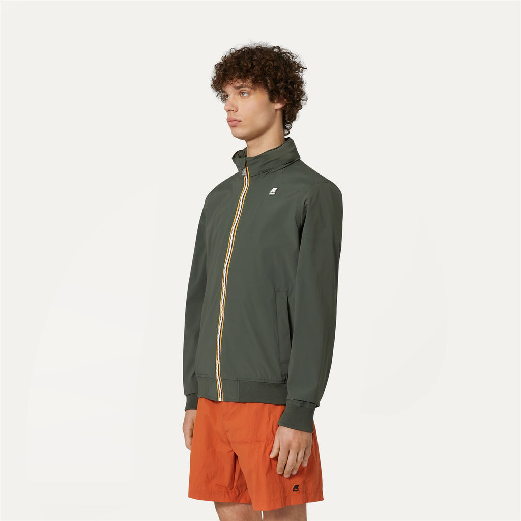 Jackets_MAN_AMAURY  STRETCH NYLON JERSEY_Short_GREEN BLACKISH - Commercial 5