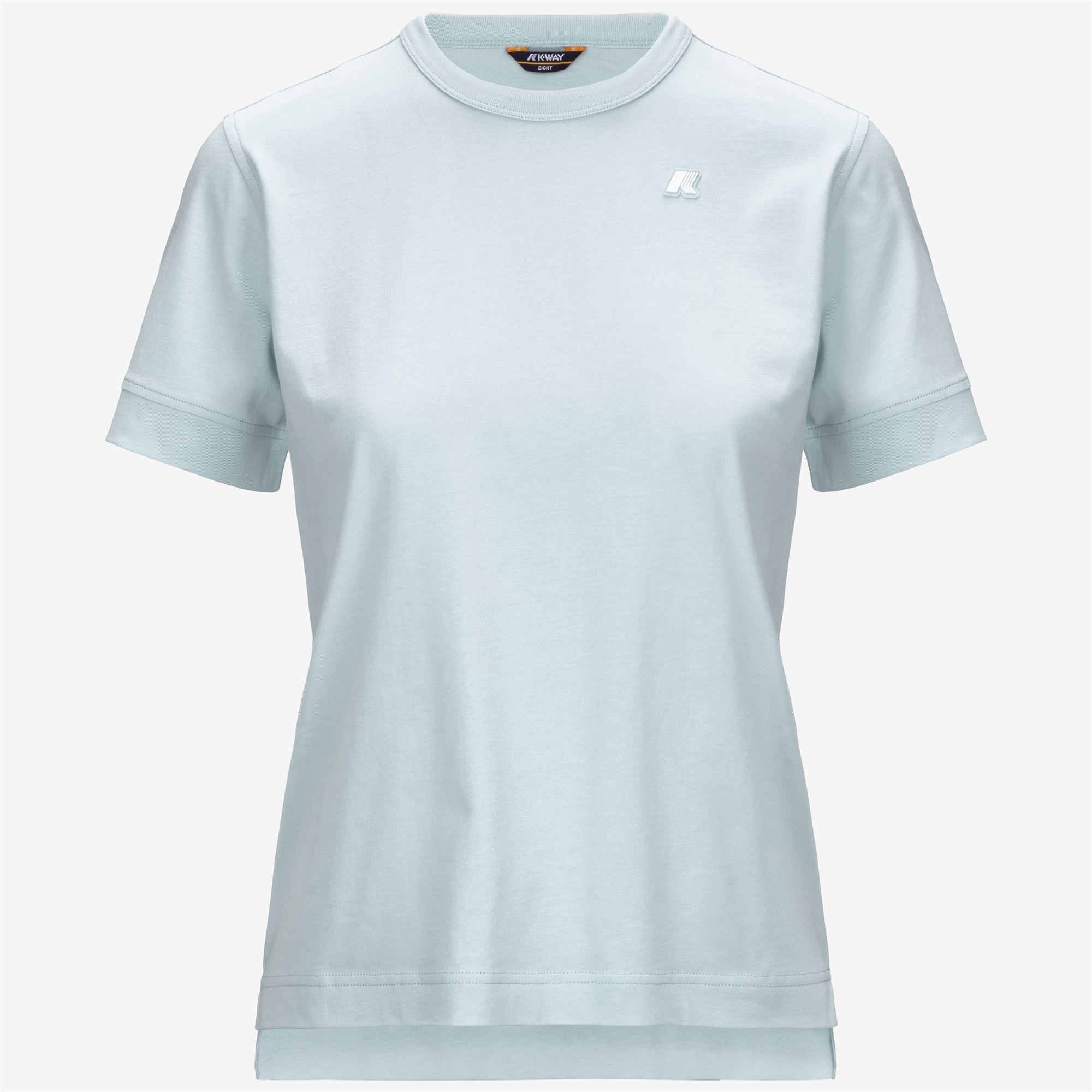 T-Shirts & Top_WOMAN_EMEL JERSEY_T-Shirt_Blue Baby - Commercial 1