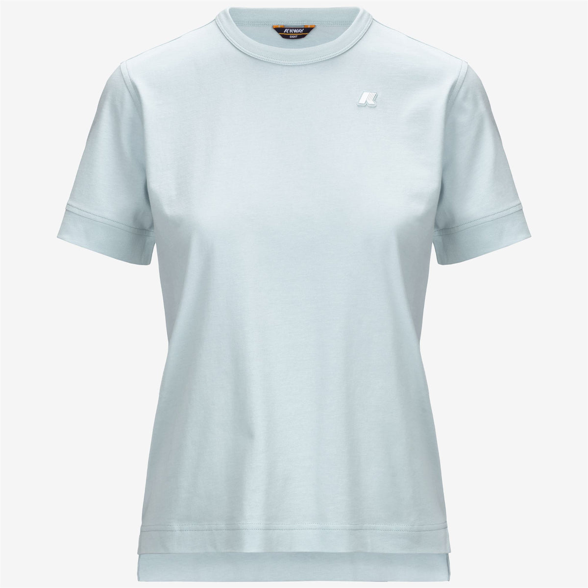 T-Shirts & Top_WOMAN_EMEL JERSEY_T-Shirt_Blue Baby - Commercial 1