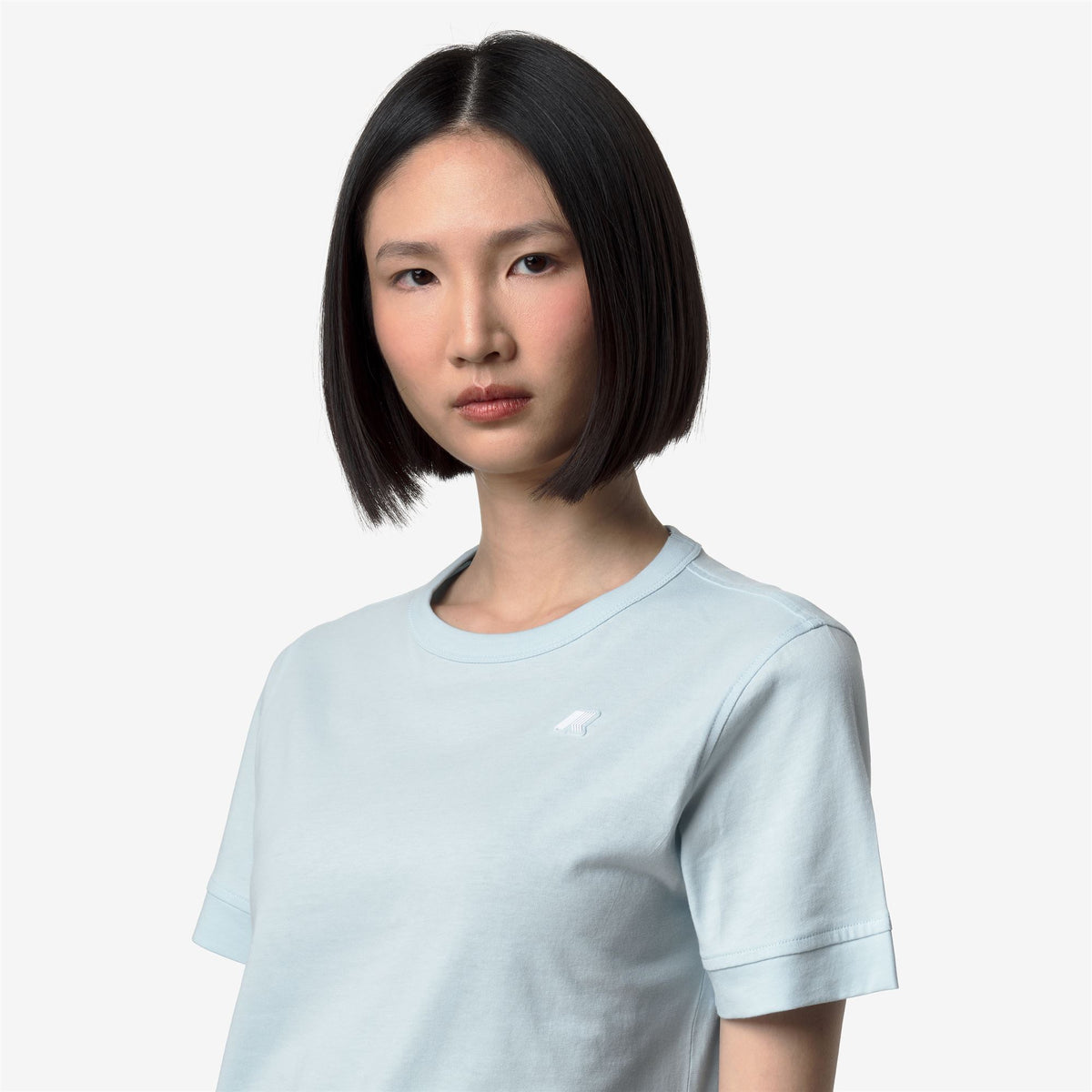 T-Shirts & Top_WOMAN_EMEL JERSEY_T-Shirt_Blue Baby - Commercial 7