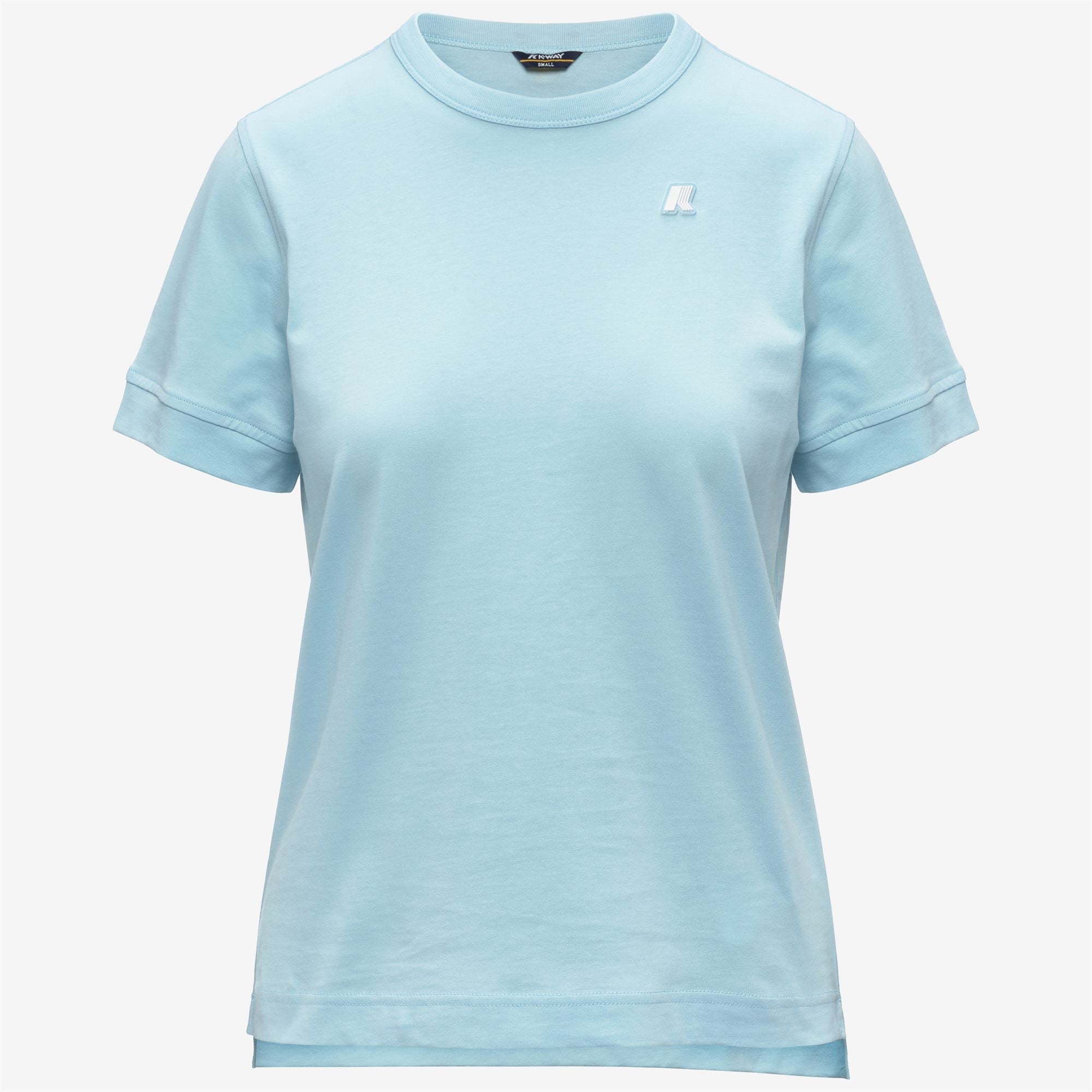 T-Shirts & Top_Woman_EMEL JERSEY_T-Shirt_Blue Dream - Commercial 1