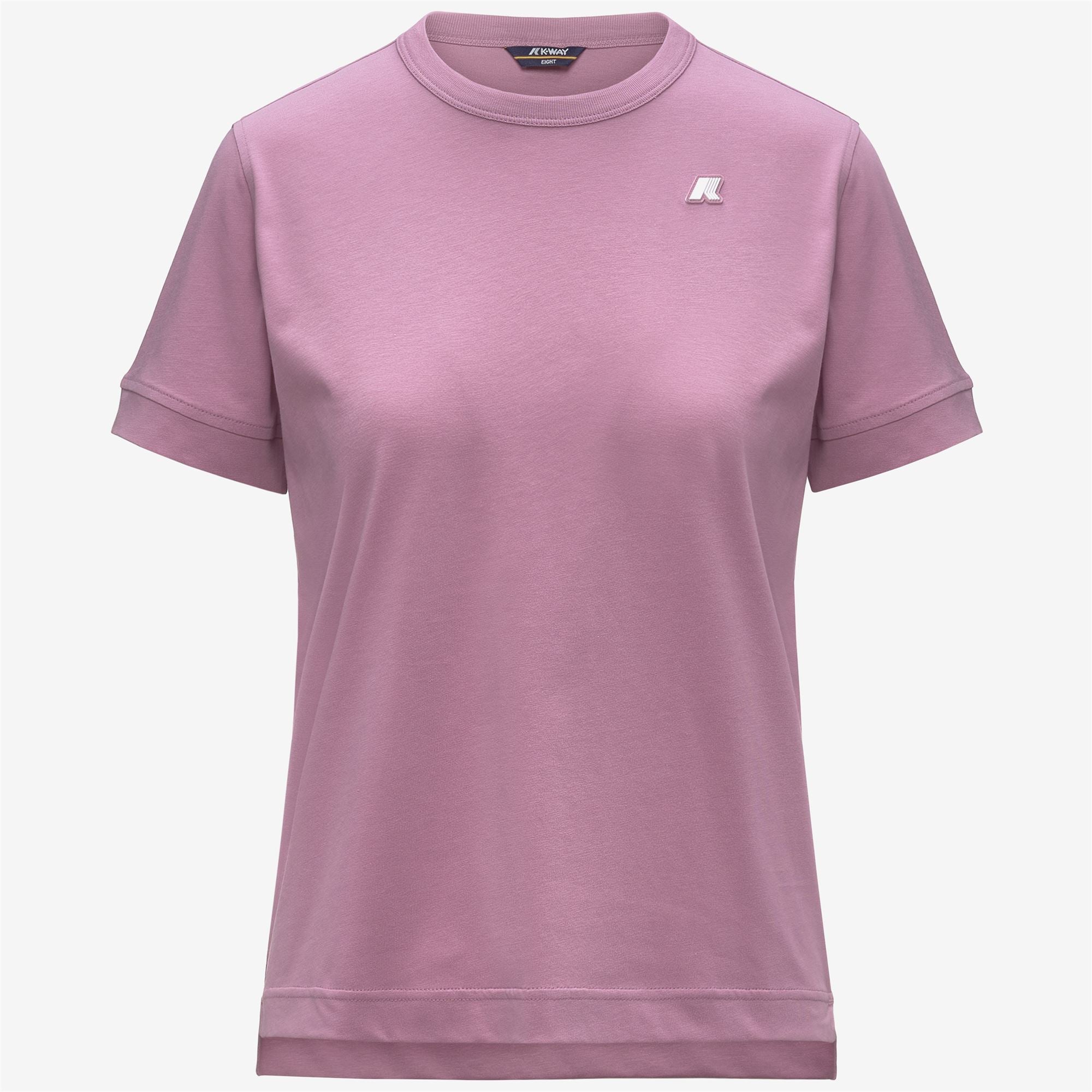T-Shirts & Top_Woman_EMEL JERSEY_T-Shirt_Violet Glicine - Commercial 1