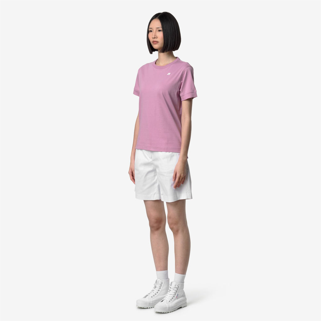 T-Shirts & Top_Woman_EMEL JERSEY_T-Shirt_Violet Glicine - Commercial 5