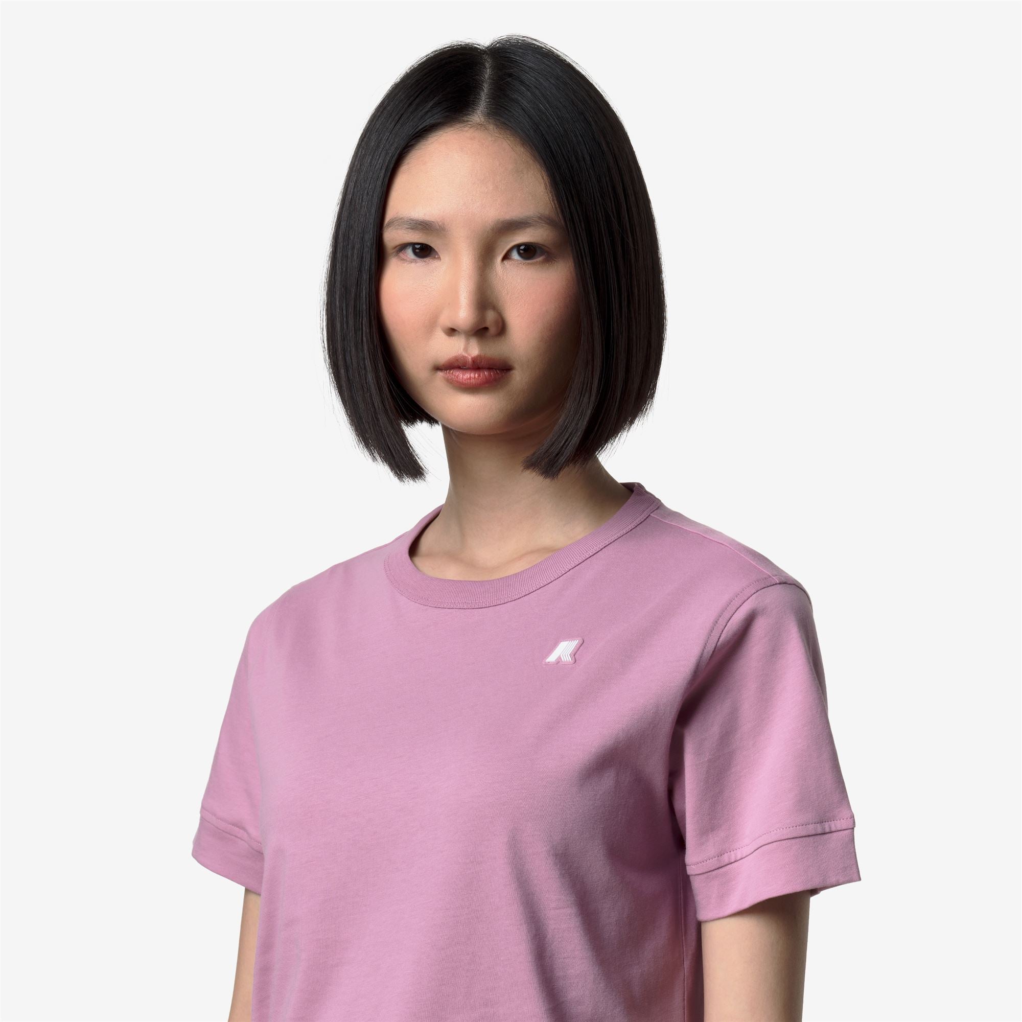 T-Shirts & Top_Woman_EMEL JERSEY_T-Shirt_Violet Glicine - Commercial 7