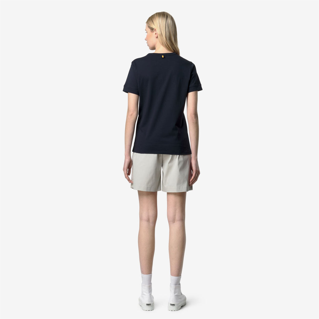 T-Shirts & Top_Woman_EMEL JERSEY_T-Shirt_Blue Depth - Commercial 6