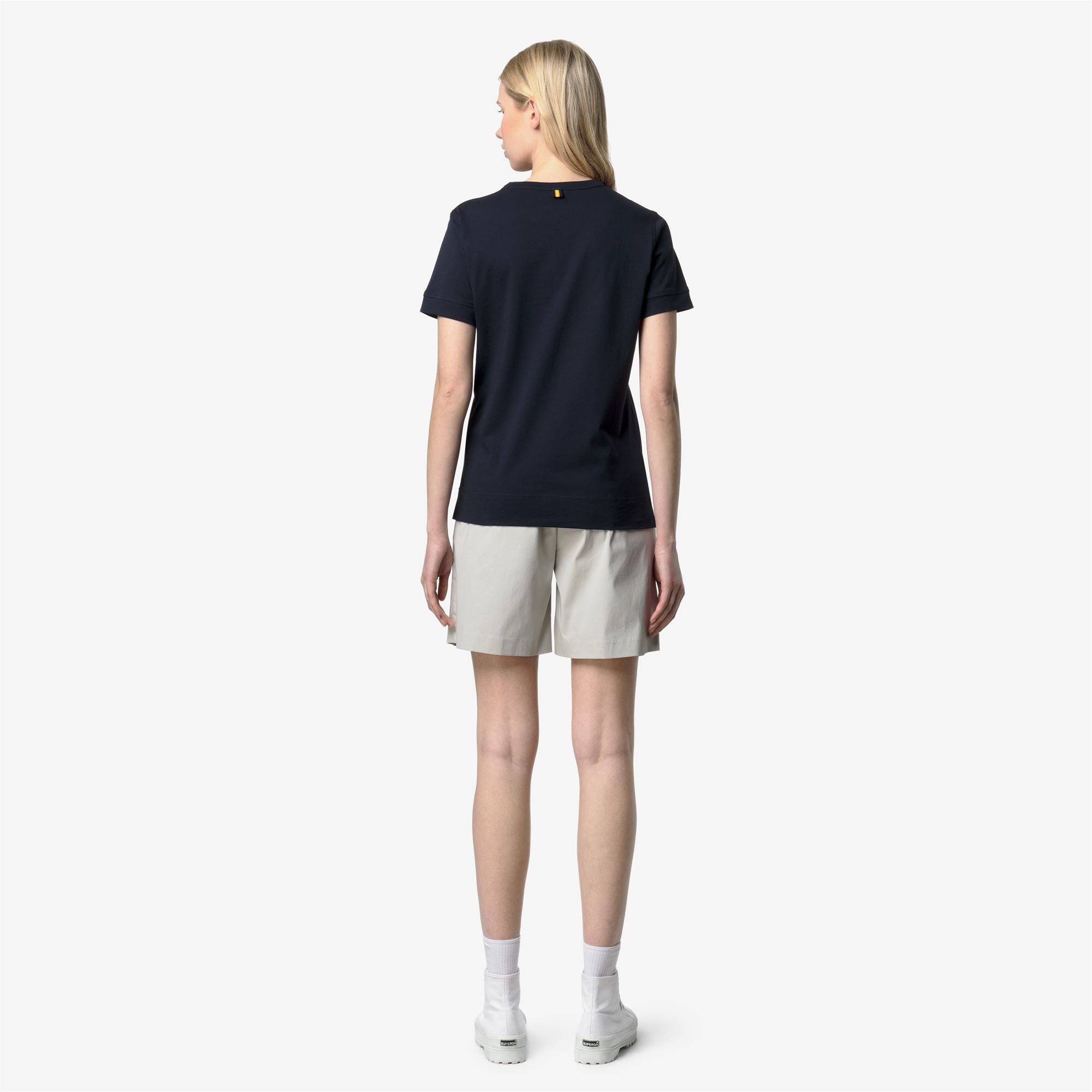 T-Shirts & Top_Woman_EMEL JERSEY_T-Shirt_Blue Depth - Commercial 6
