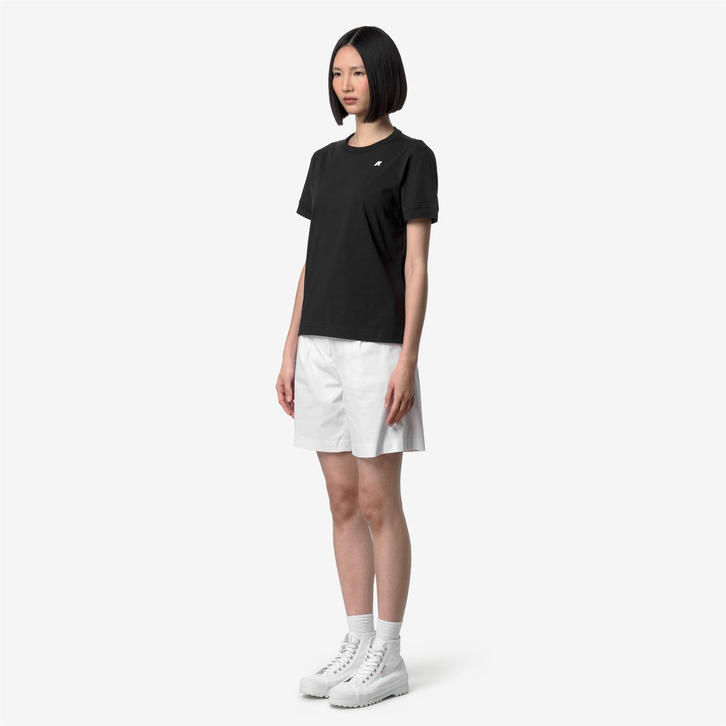 T-Shirts & Top_WOMAN_EMEL JERSEY_T-Shirt_Black Pure - Commercial 5