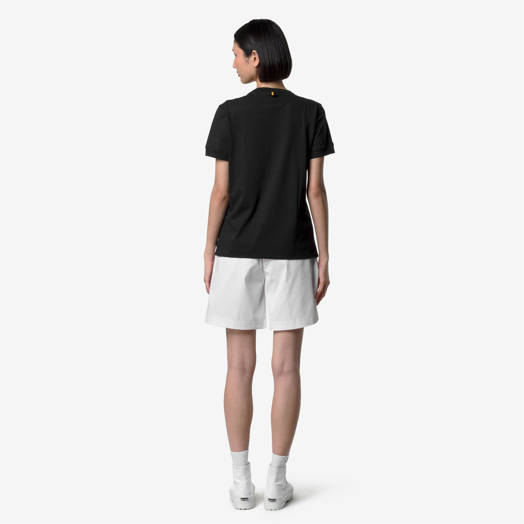 T-Shirts & Top_WOMAN_EMEL JERSEY_T-Shirt_Black Pure - Commercial 6