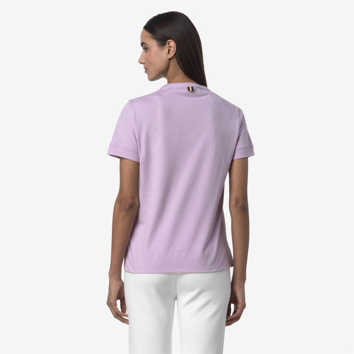 Violet Women's Cotton Crew Neck T-Shirt for Everyday Wear 5