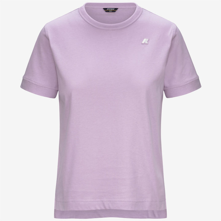 Violet Women's Cotton Crew Neck T-Shirt for Everyday Wear 1