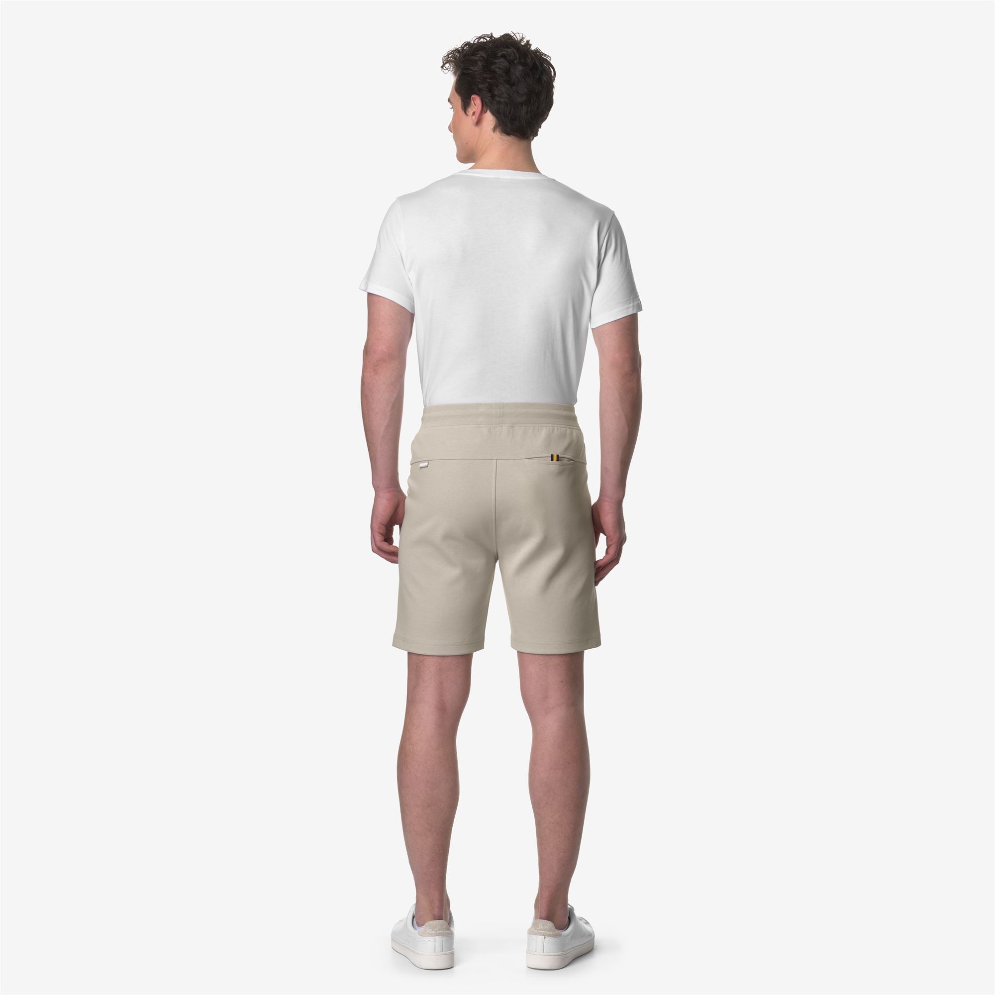 Shorts_MAN_KENY INTERLOCK_Sport Shorts_BEIGE LT - Commercial 6