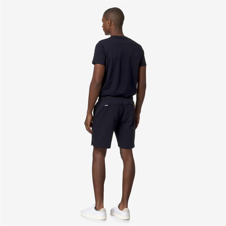 Blue Men's Sporty Chic Shorts for City Leisure and Travel 5