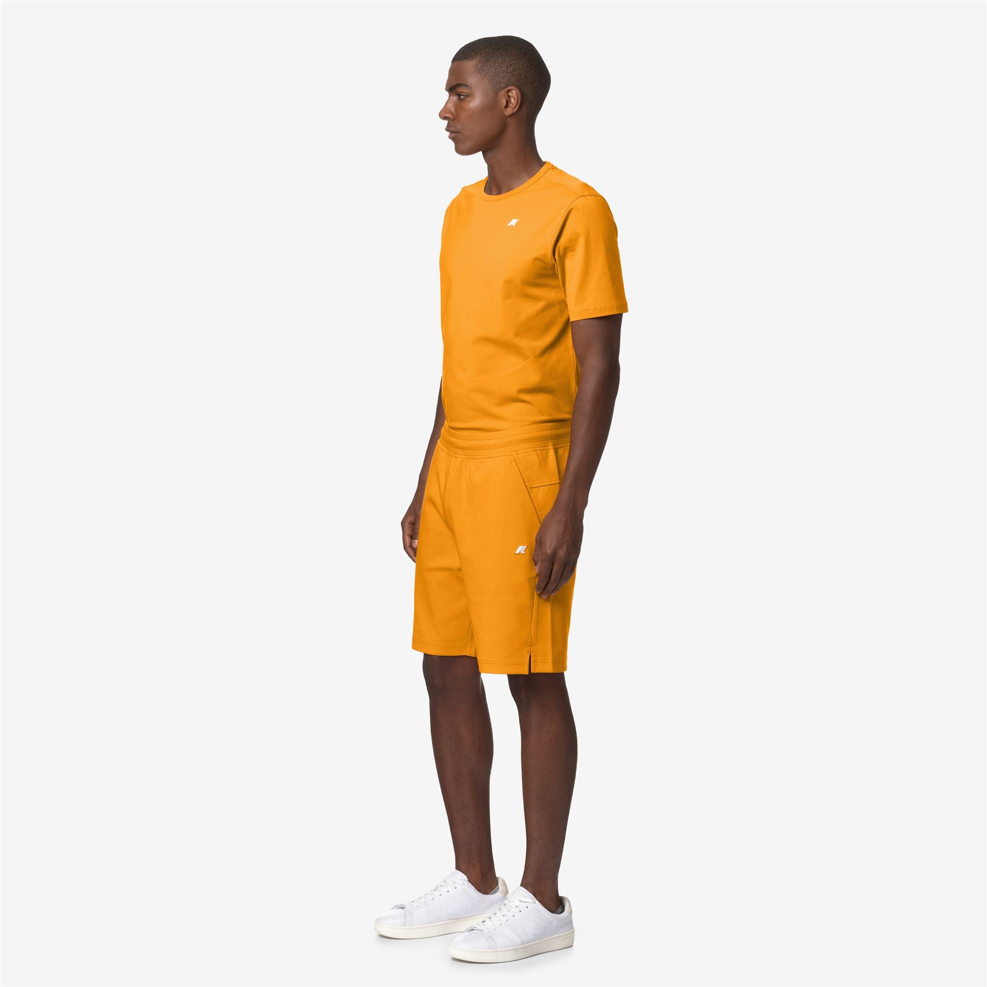 Shorts_Man_KENY INTERLOCK_Sport Shorts_Orange Md - Commercial 5