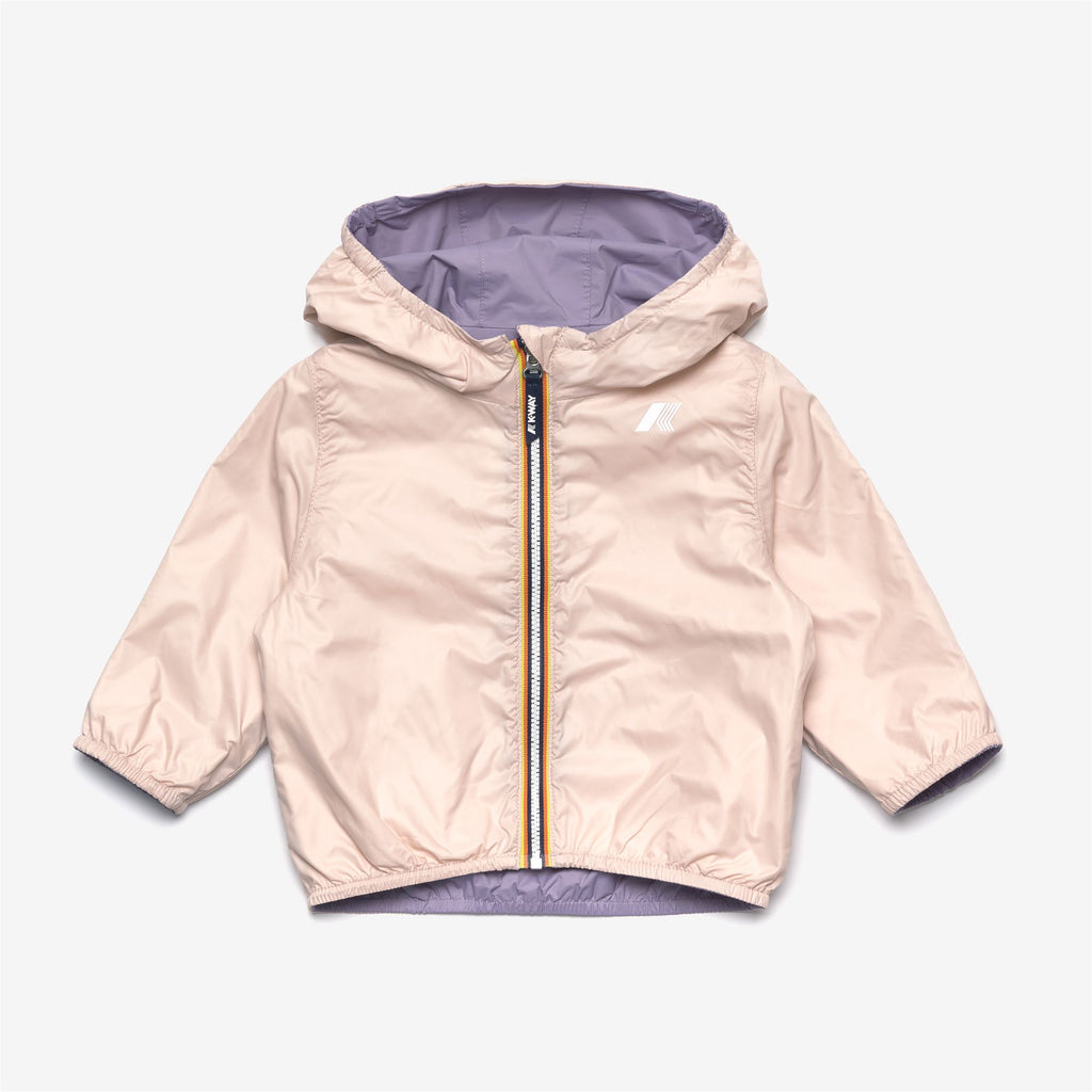 Jackets_Kid unisex_E. JAKE PLUS.2 DOUBLE_Short_Violet Glicine - Pink Gardenia - Commercial 3