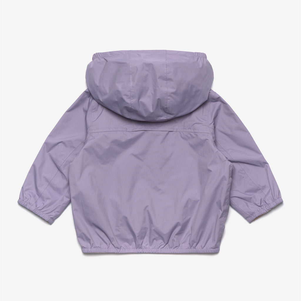 Jackets_Kid unisex_E. JAKE PLUS.2 DOUBLE_Short_Violet Glicine - Pink Gardenia - Commercial 2