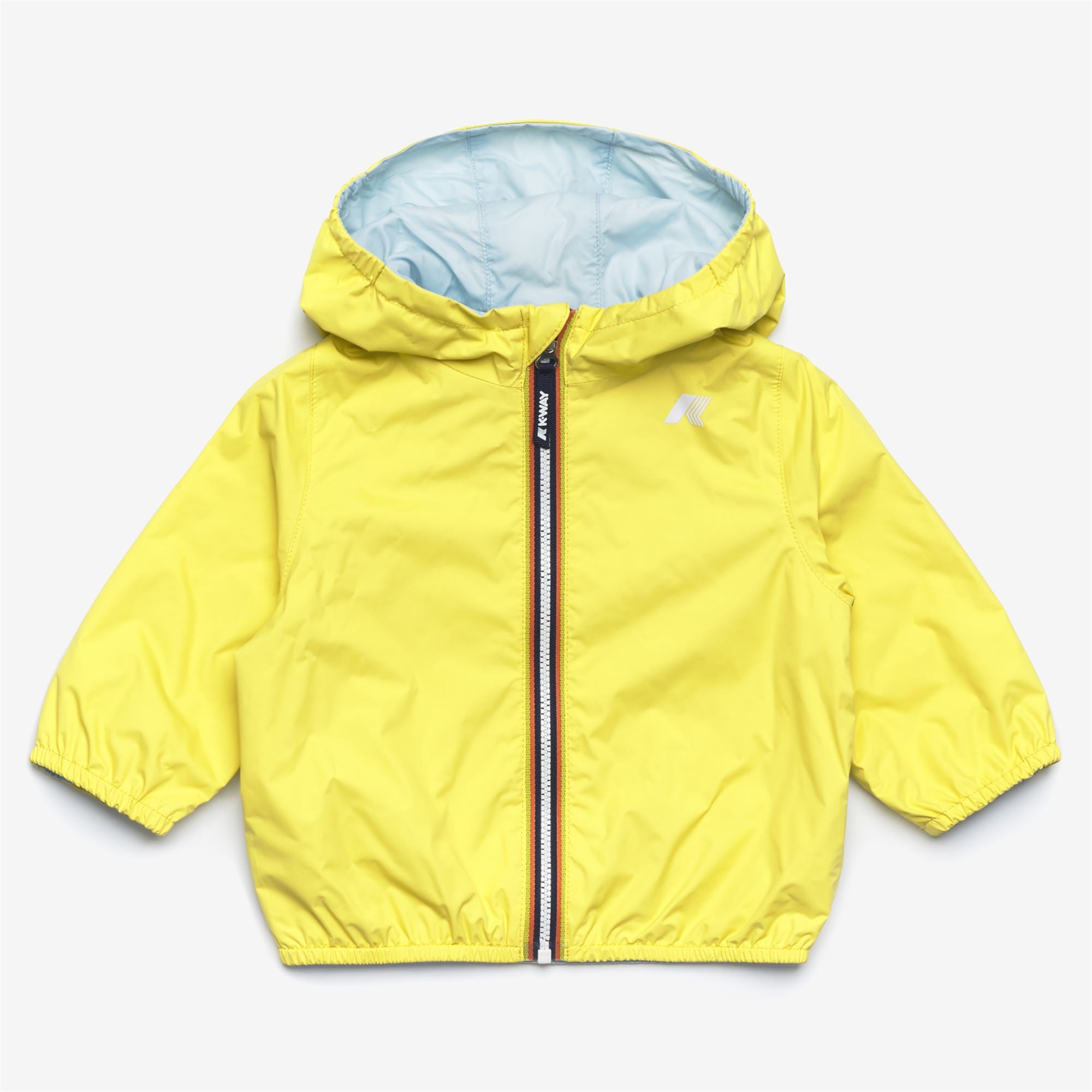 Jackets_KID UNISEX_E. JAKE PLUS.2 DOUBLE_Short_Green Acacia - Blue Baby - Commercial 1