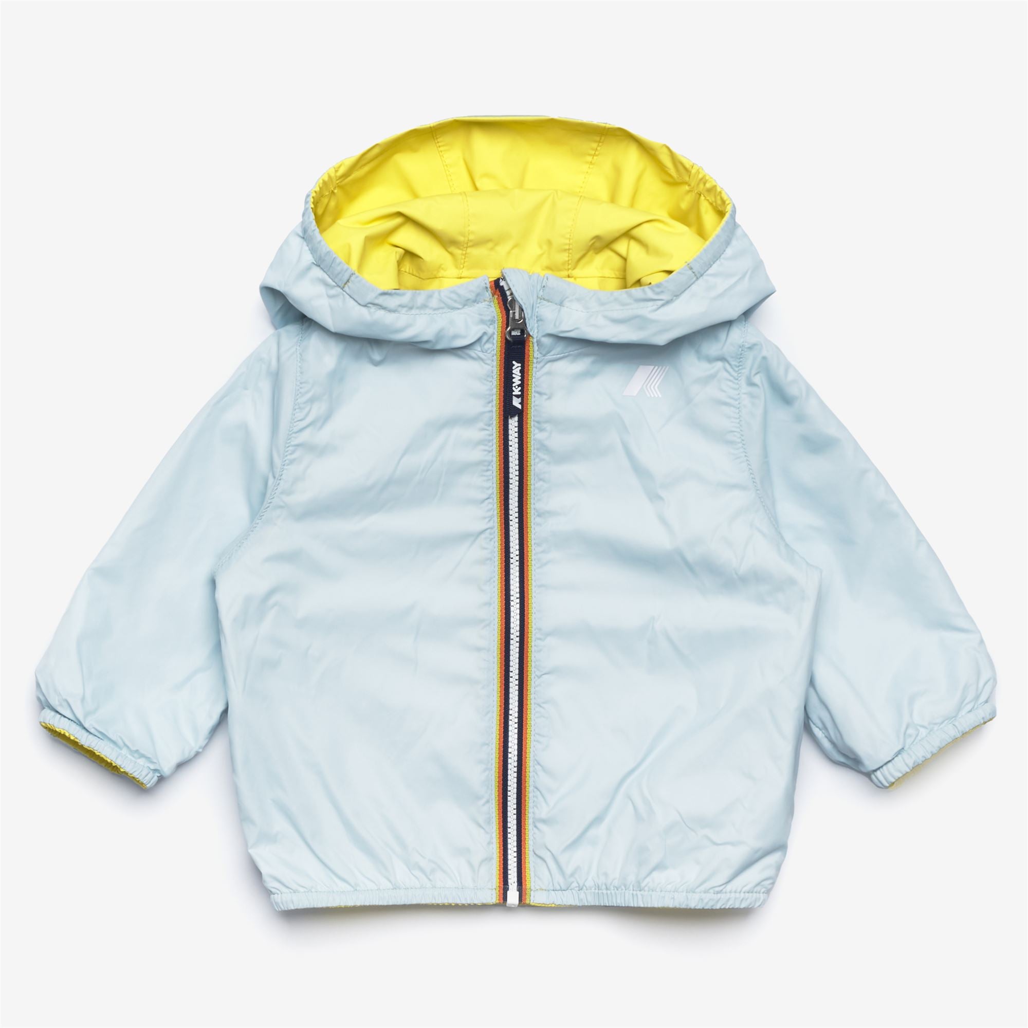 Jackets_KID UNISEX_E. JAKE PLUS.2 DOUBLE_Short_Green Acacia - Blue Baby - Commercial 3