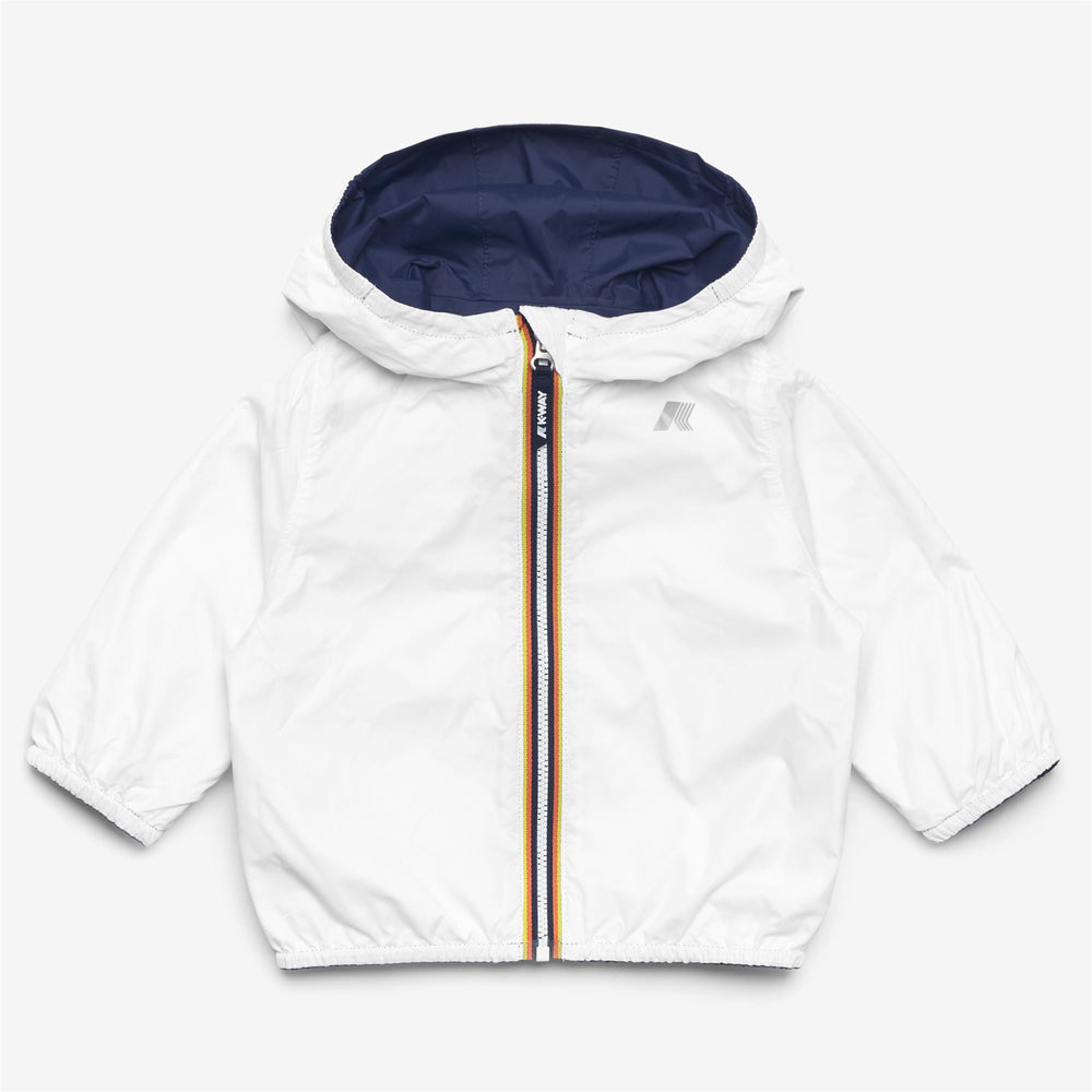 Cobalt blue Kids Reversible Packable Jacket 02