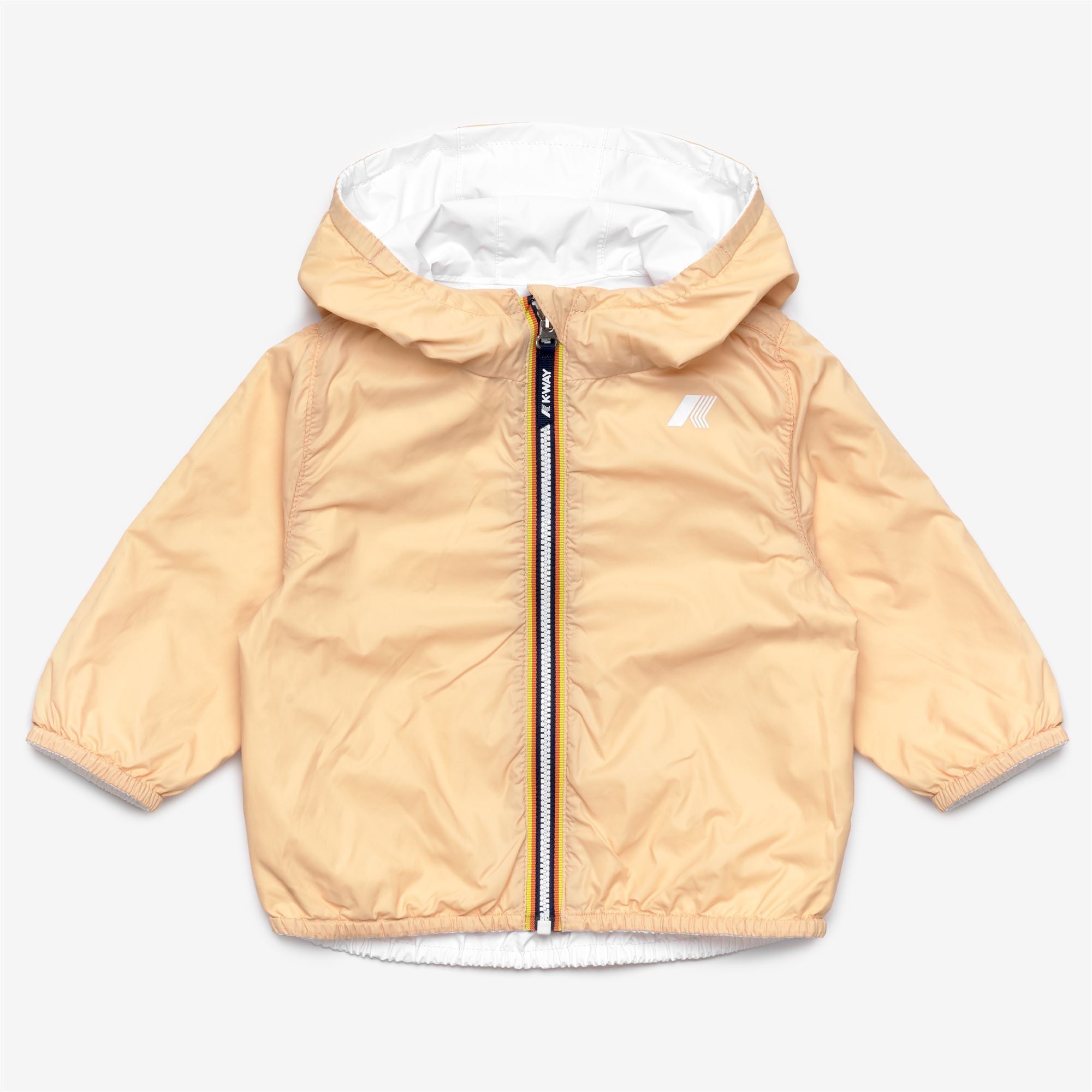 Jackets_KID UNISEX_E. JAKE PLUS.2 DOUBLE_Short_White - Beige Sheepskin - Commercial 1