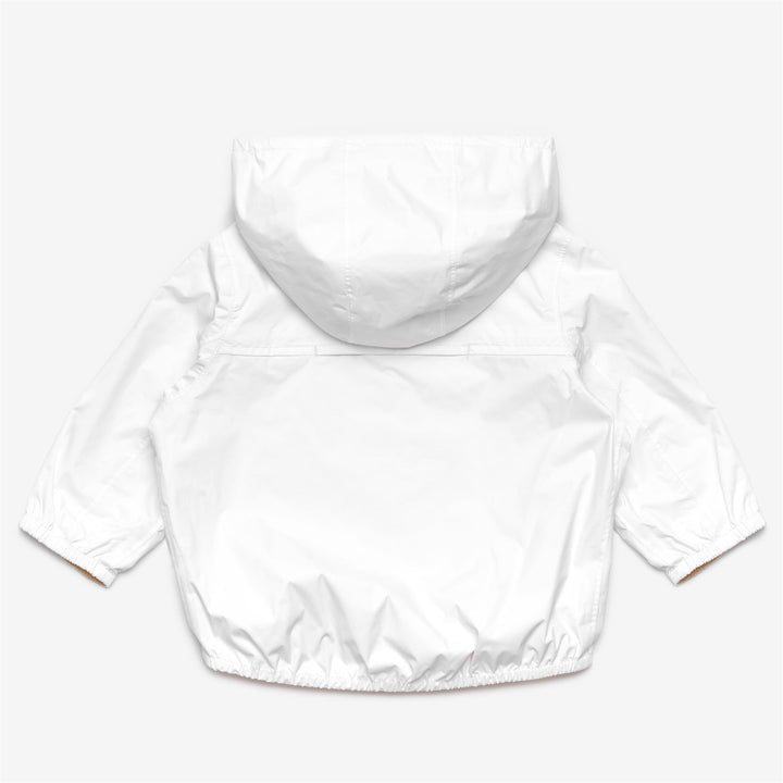 Giacca Ripiegabile Reversibile Beige Grigia per Bambini 4