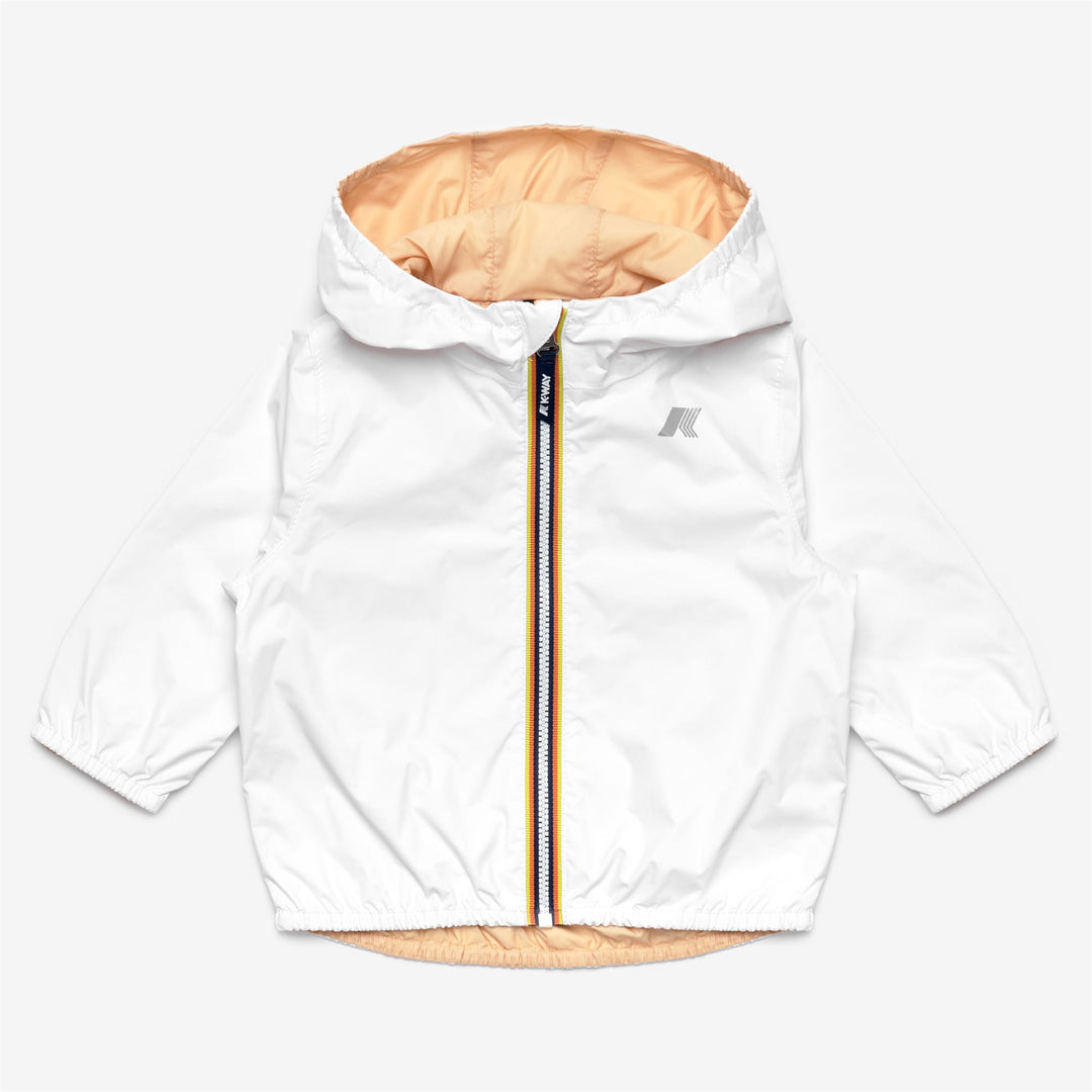 Giacca Ripiegabile Reversibile Beige Grigia per Bambini main