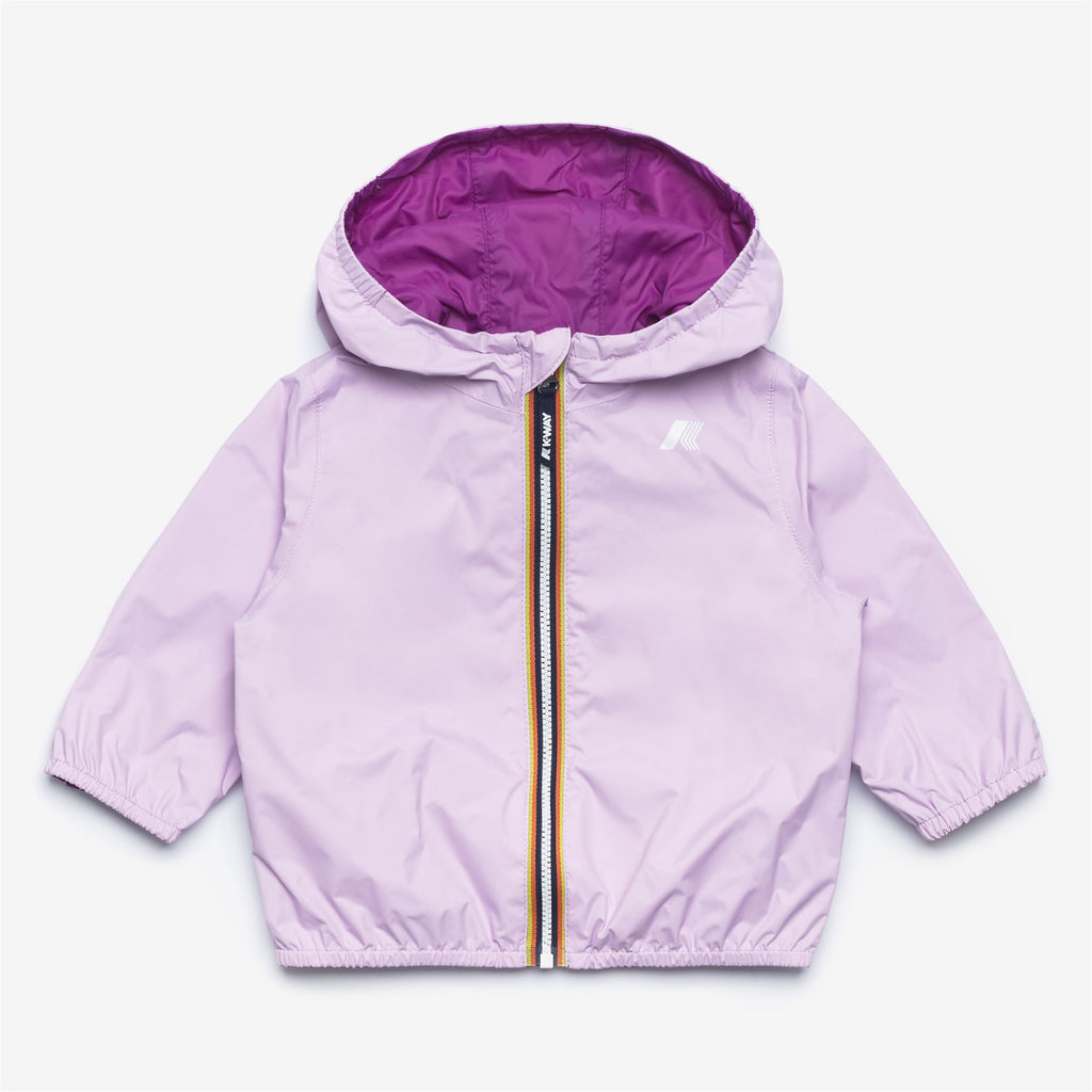 Jackets_KID UNISEX_E. JAKE PLUS.2 DOUBLE_Short_Violet Lt Lilac - Violet - Commercial 1