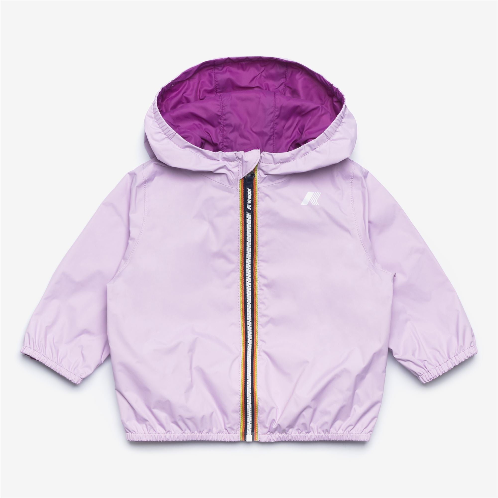 Jackets_KID UNISEX_E. JAKE PLUS.2 DOUBLE_Short_Violet Lt Lilac - Violet - Commercial 1