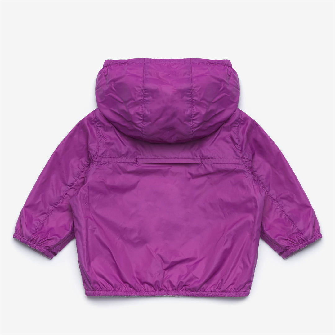 Violet Kids Reversible Packable Jacket for Variable Weather 01