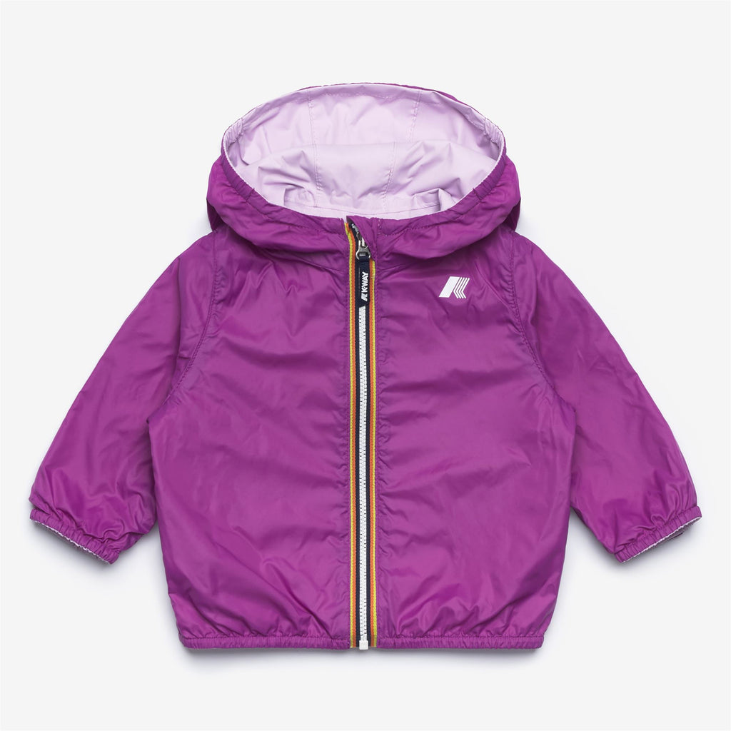 Jackets_KID UNISEX_E. JAKE PLUS.2 DOUBLE_Short_Violet Lt Lilac - Violet - Commercial 3