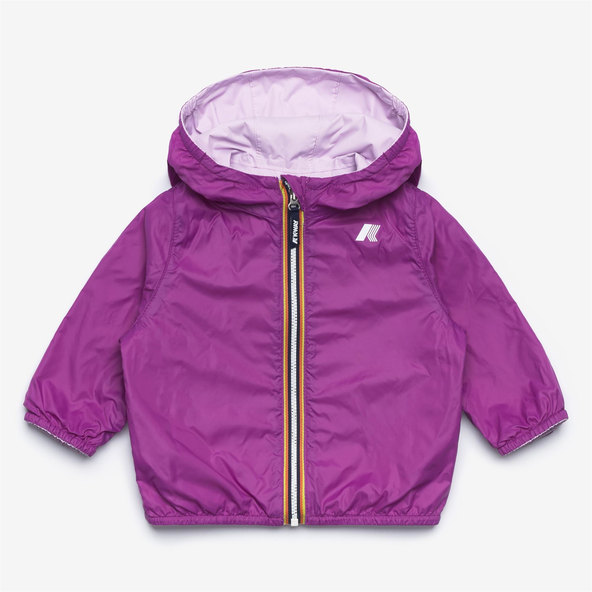 Jackets_KID UNISEX_E. JAKE PLUS.2 DOUBLE_Short_Violet Lt Lilac - Violet - Commercial 3