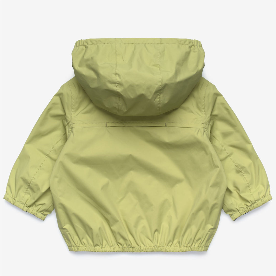 E. JAKE PLUS.2 DOUBLE Chaquetas Corto Niño unisex Green Dk Lime-Blue Insignia main