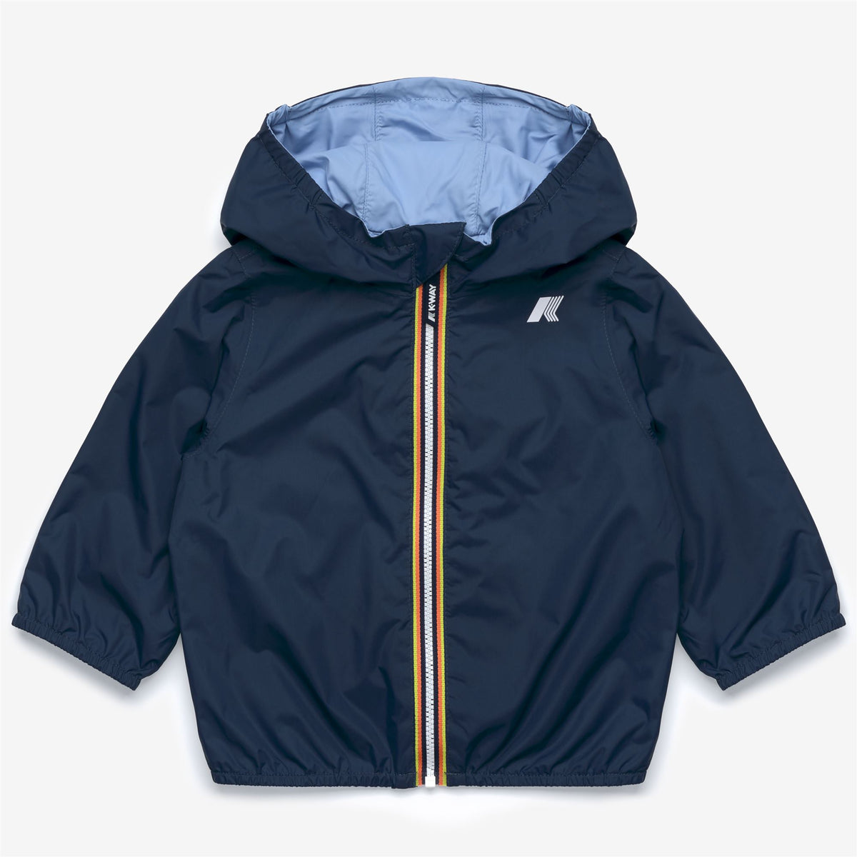 Jackets_Kid unisex_E. JAKE PLUS.2 DOUBLE_Short_Blue Insignia - Blue Cielo - Commercial 1