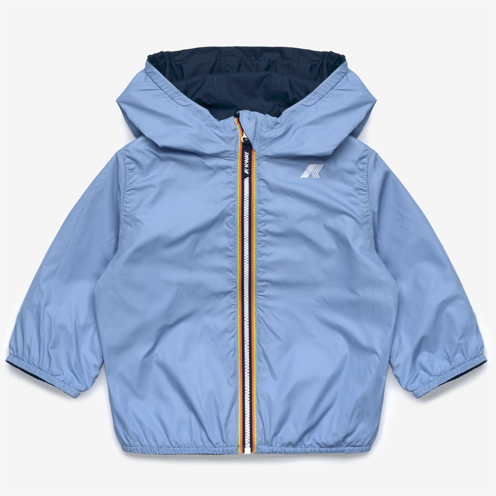 E. JAKE PLUS.2 DOUBLE Giacche Breve Bambino unisex Blue Insignia-Blue Cielo 02