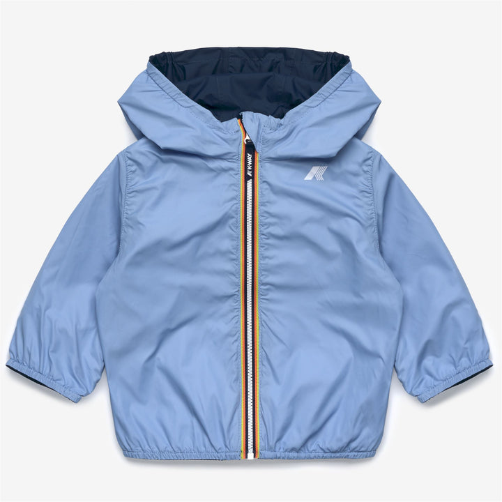 E. JAKE PLUS.2 DOUBLE Chaquetas Corto Niño unisex Blue Insignia-Blue Cielo 3