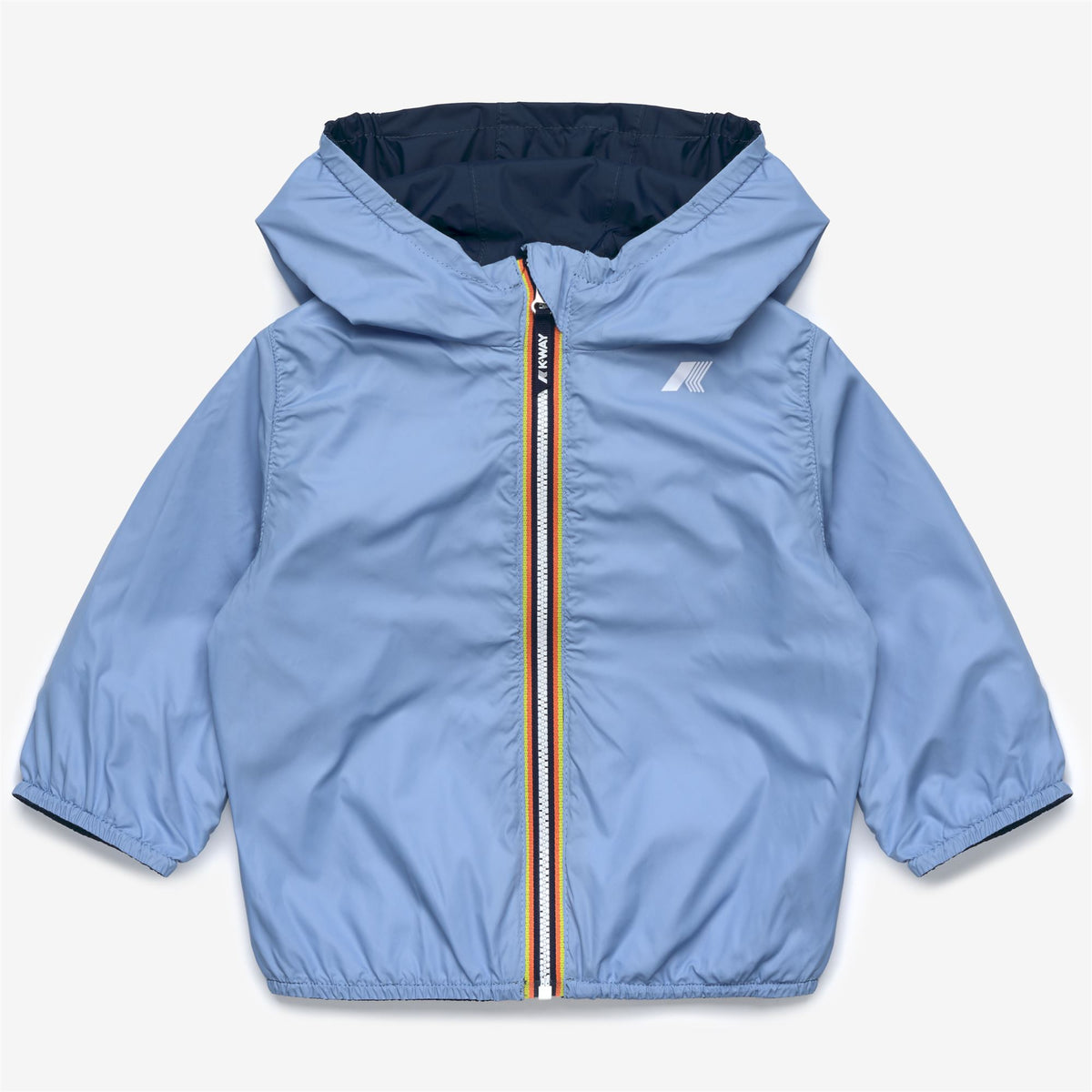 Jackets_Kid unisex_E. JAKE PLUS.2 DOUBLE_Short_Blue Insignia - Blue Cielo - Commercial 2