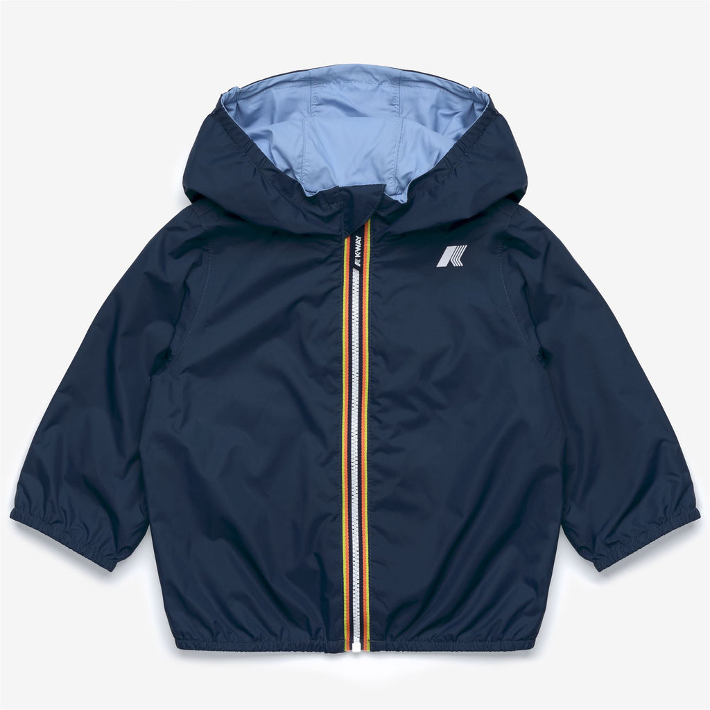 Jackets_Kid unisex_E. JAKE PLUS.2 DOUBLE_Short_Blue Insignia - Blue Cielo - Commercial 1