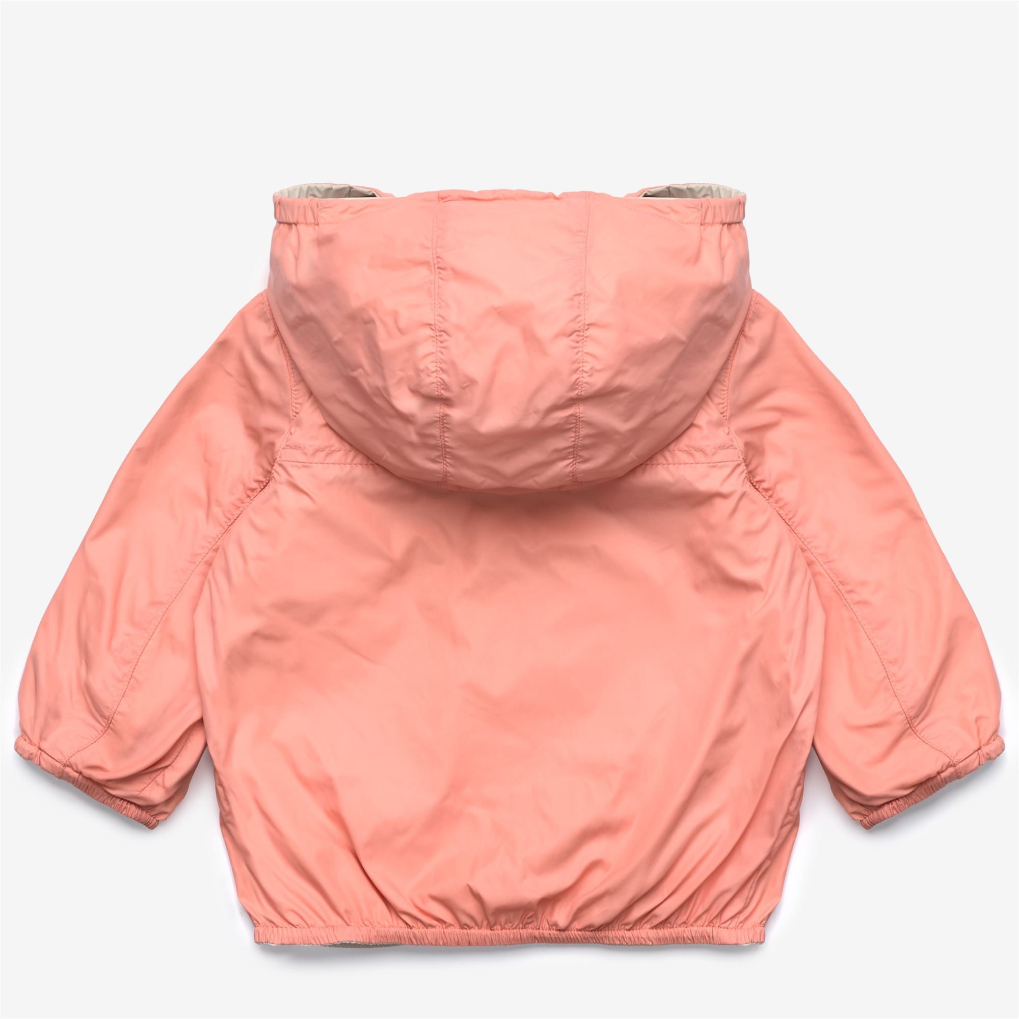 Jackets_Kid unisex_E. JAKE PLUS.2 DOUBLE_Short_BEIGE LT - Pink Pamplemousse - Commercial 4
