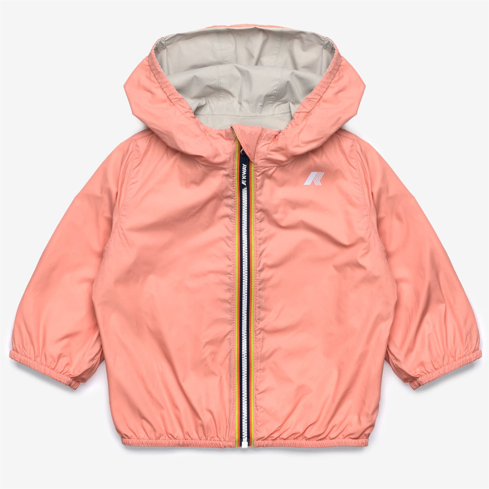 E. JAKE PLUS.2 DOUBLE Giacche Breve Bambino unisex BEIGE LT-Pink Pamplemousse 02