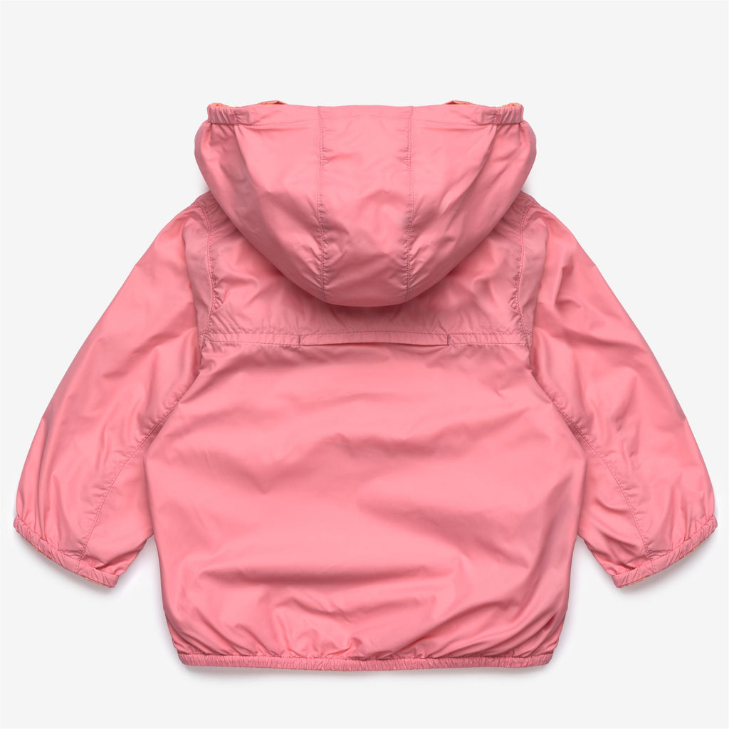 Jackets_Kid unisex_E. JAKE PLUS.2 DOUBLE_Short_Pink Pamplemousse - Pink Geranium - Commercial 4