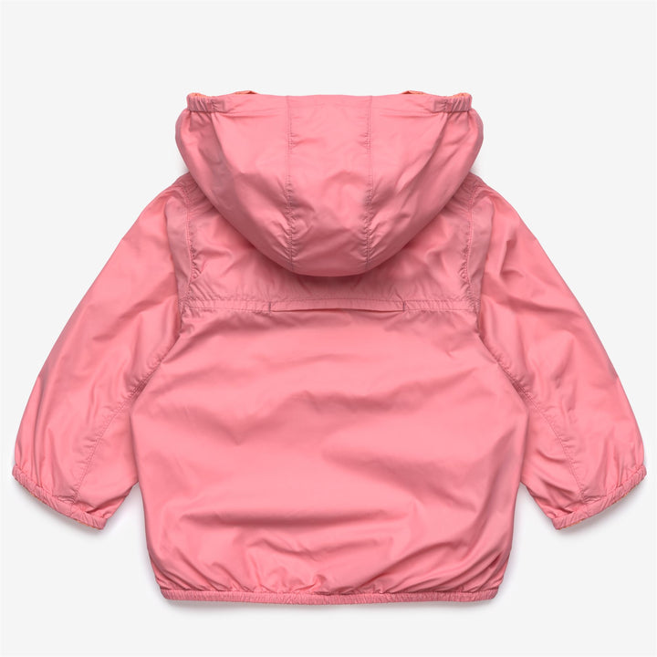 E. JAKE PLUS.2 DOUBLE Chaquetas Corto Niño unisex Pink Pamplemousse-Pink Geranium 1