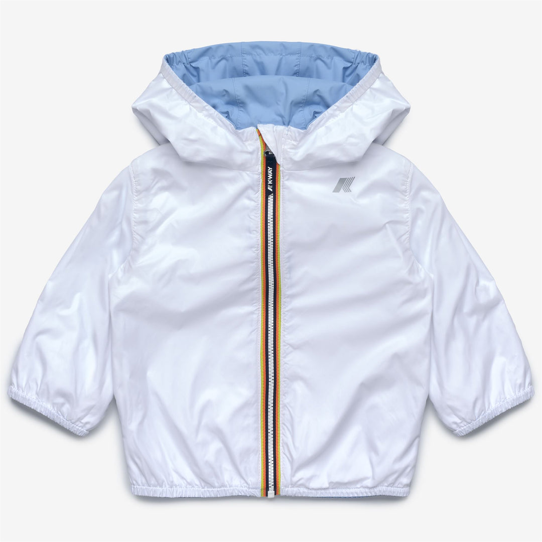 E. JAKE PLUS.2 DOUBLE Chaquetas Corto Niño unisex Blue Cielo-White main