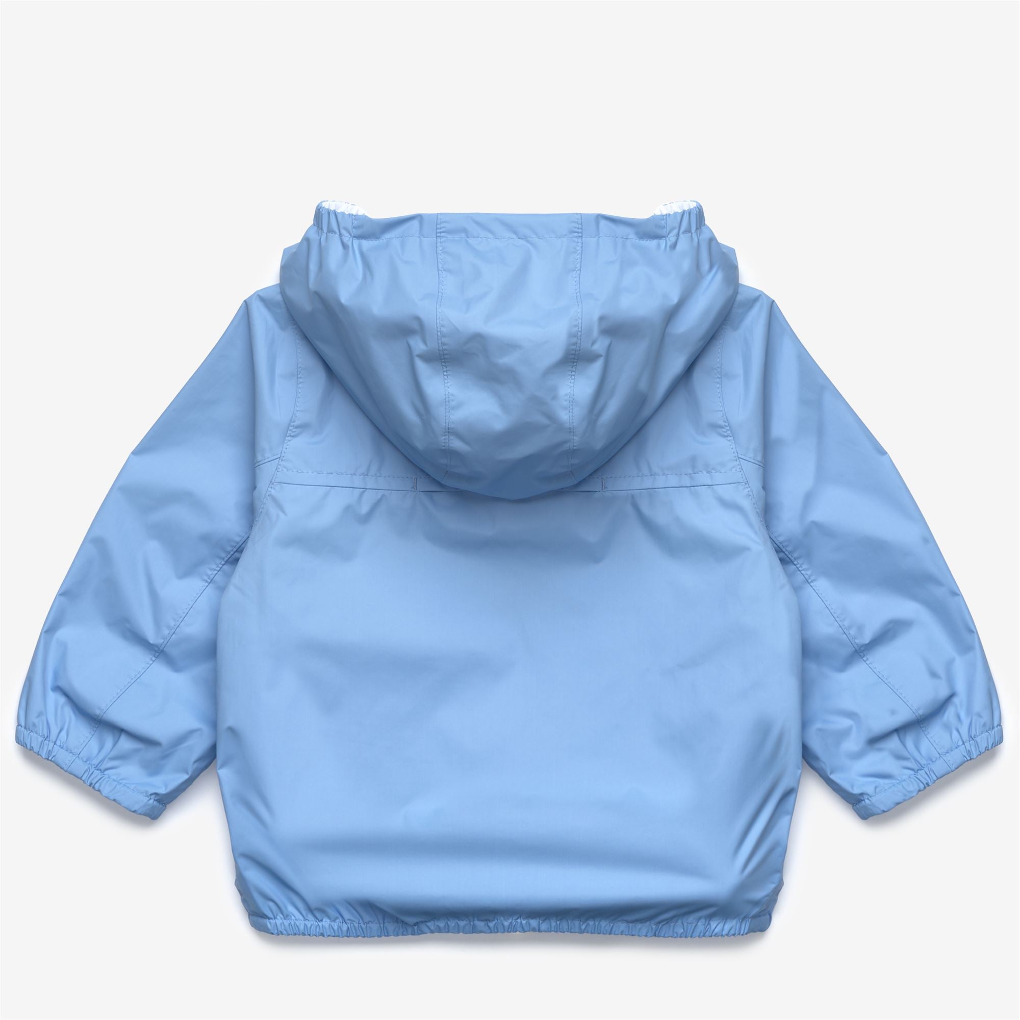 Jackets_Kid unisex_E. JAKE PLUS.2 DOUBLE_Short_Blue Cielo - White - Commercial 2