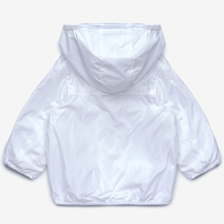 E. JAKE PLUS.2 DOUBLE Chaquetas Corto Niño unisex Blue Cielo-White 1