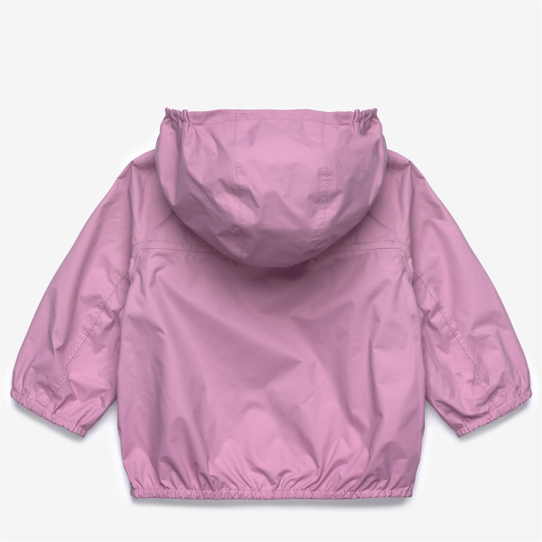 E. JAKE PLUS.2 DOUBLE Chaquetas Corto Niño unisex Violet Glicine-White main