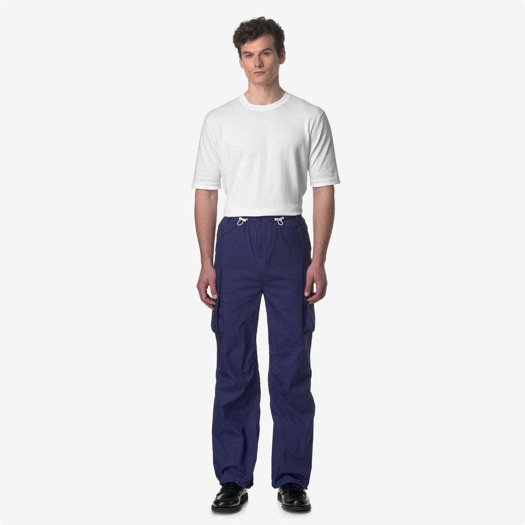 Pants Unisex ED-SHELL Sport Trousers BLUE MD COBALT Dressed Back (jpg Rgb)		